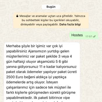 İş Başvurusu Sonrası Uygunsuz Mesaj Ve İletişimsizlik