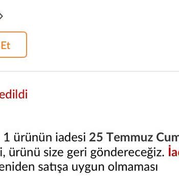 Kullanılmış Ürün Gönderildi, İade Reddedildi Mağduriyetim Giderilmiyor