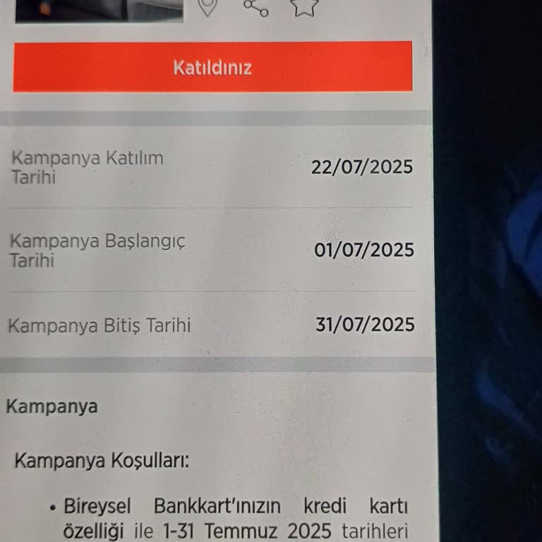 Ziraat Bankası Kampanya Ödülünün Yüklenmemesi