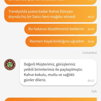Siparişin Geç Gönderilmemesi Ve Kuponların Kullanılamaması Nedeniyle Mağduriyet