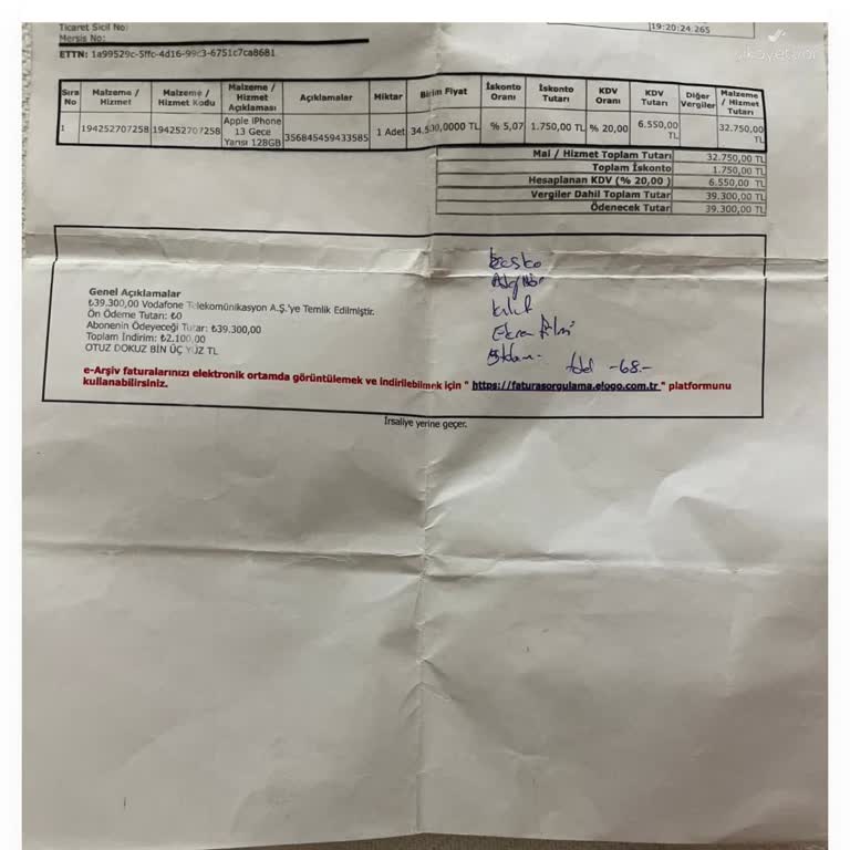 Vodafone Forum İstanbul'da Fatura Ve Tutum Mağduriyeti