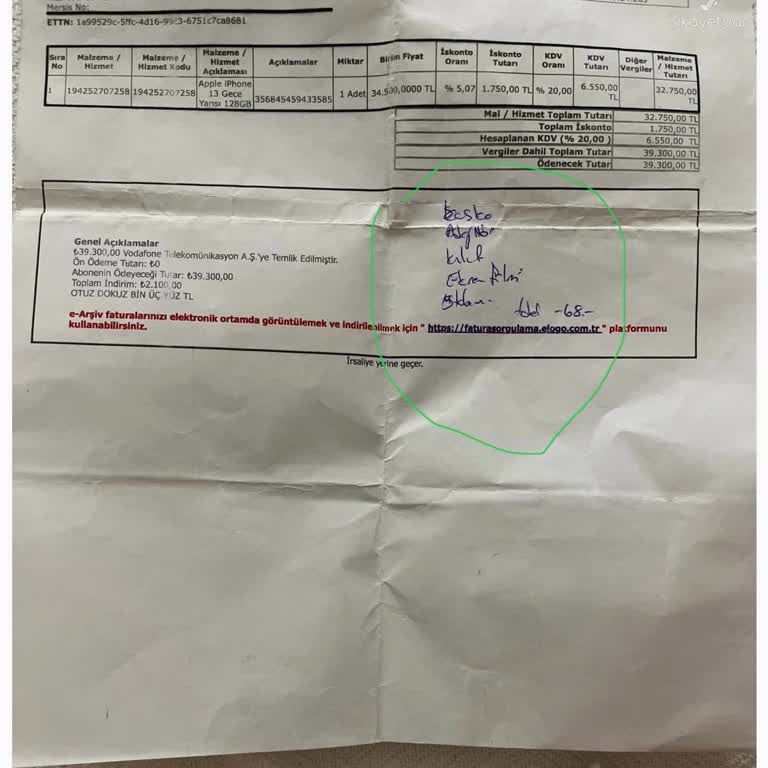 Vodafone Forum İstanbul'da Fatura Ve Tutum Mağduriyeti