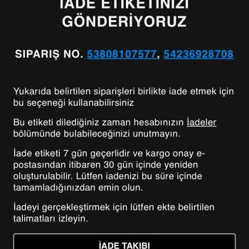 Zara'dan Yüksek Tutar İadem Yapılmıyor, Mağdur Ediliyorum!