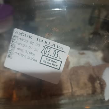 Soğuk Baklava Sonrası Yaşadığım Sağlık Sorunu