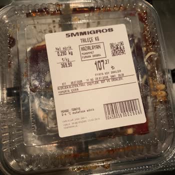 Migros'tan Alınan Trileçenin Aşırı Ekşi Çıkması Hayal Kırıklığı Yarattı