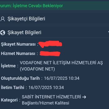 Vodafone İnternet Hız Sorunum 1 Aydır Çözülmüyor Mağduriyetim Devam Ediyor