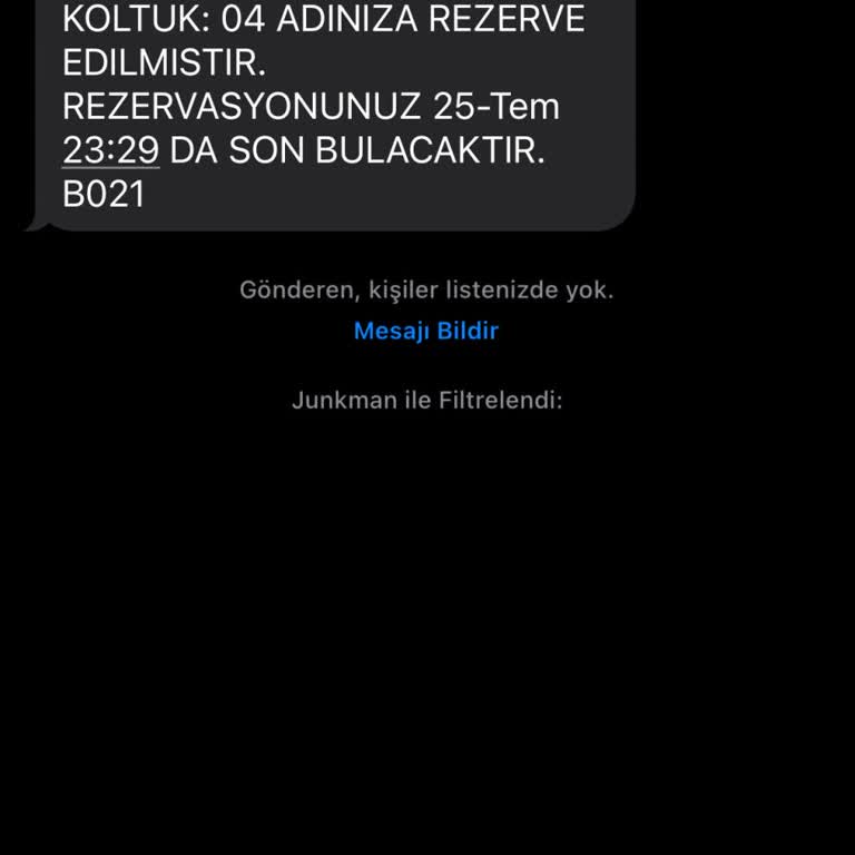 Biletim Başkasına Satıldı, Mağdur Edildim!