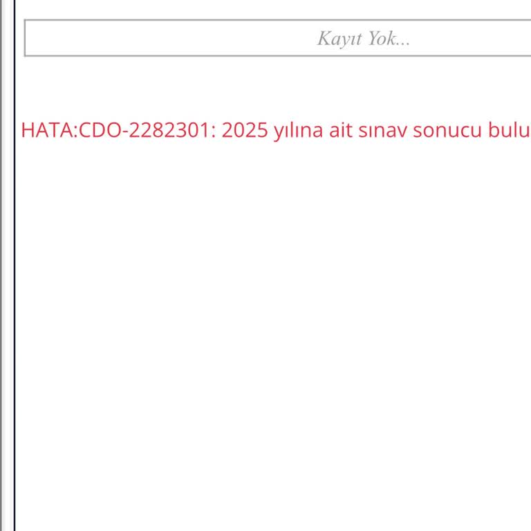 ALES 2 Sonucu Başvuru Sisteminde Görünmüyor, Mağduriyet Yaşıyorum