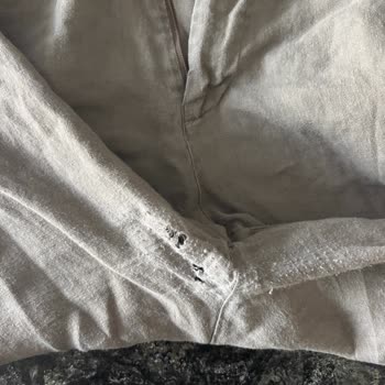 Keten Pantolonun Kısa Sürede Yırtılması Ve Kalite Sorunu