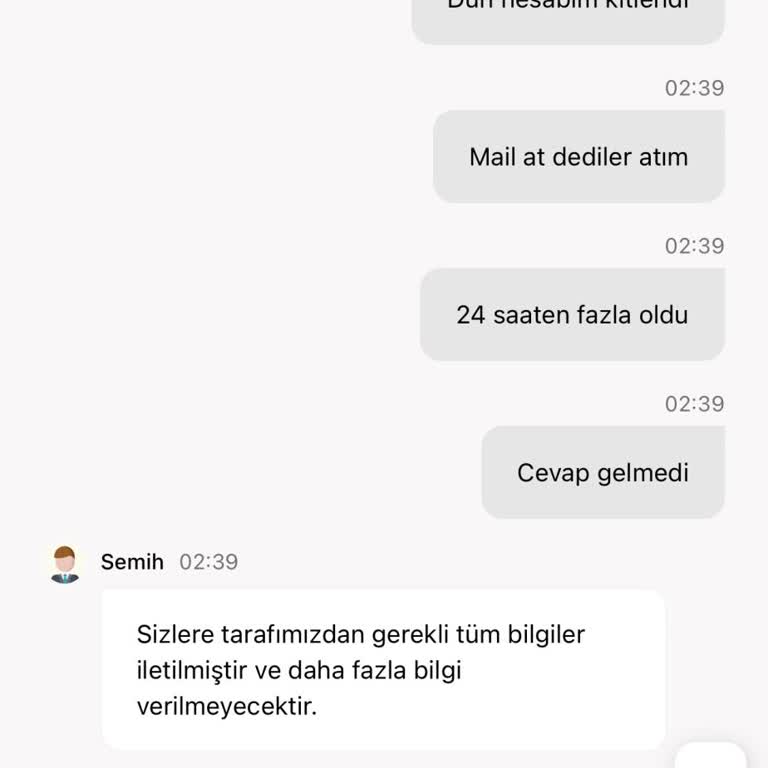 Hesabım Haksız Yere Kilitlendi, Paramı Alamıyorum