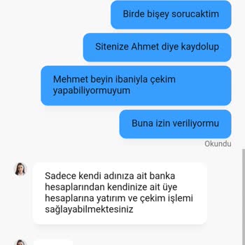 Yanlış IBAN'a Gönderim Sonrası Para İadesi Yapılmadı