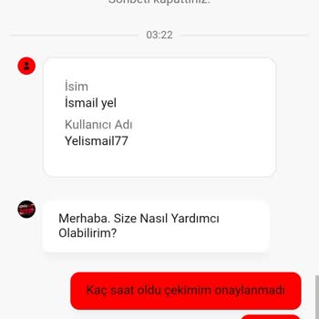 Kazanç Sonrası Çekim İşlemi Gerçekleştirilmiyor Ve Destek Sağlanmıyor