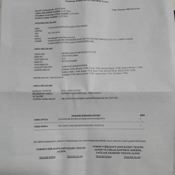 Vatan Bilgisayar Ve Samsung Servisinde Cihaz Değişim Talebim Karşılanmadı