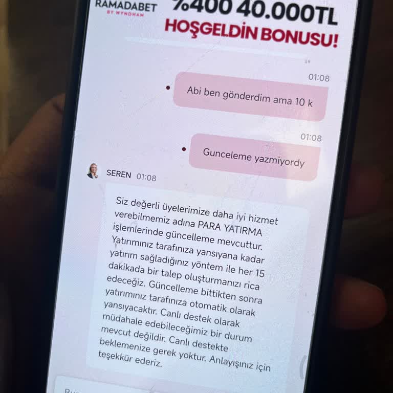 Yatırdığım Para Hesabıma Geçmedi, Canlı Destek Yardımcı Olmuyor