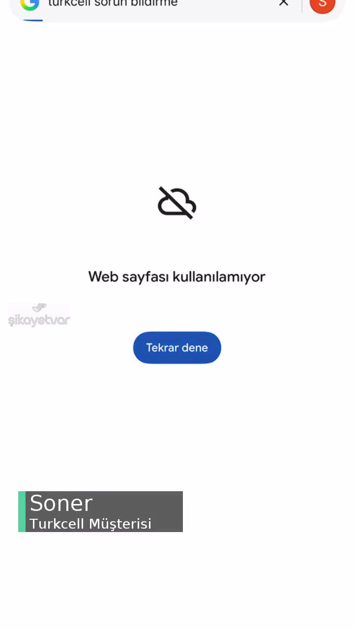 Turkcell Çekmiyor, Bizi Mağdur Ediyor... videonun kapak resmi