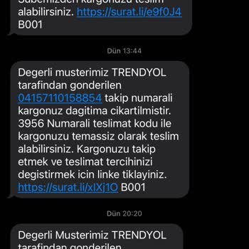 Kargom Dağıtıma Çıkmasına Rağmen Teslim Edilmedi