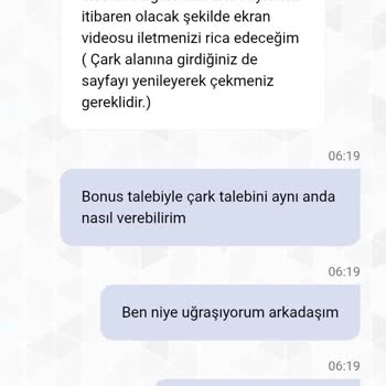 Bonus Ve Çark Kodu Vaatleri Yerine Getirilmiyor, Müşteri Mağdur Ediliyor