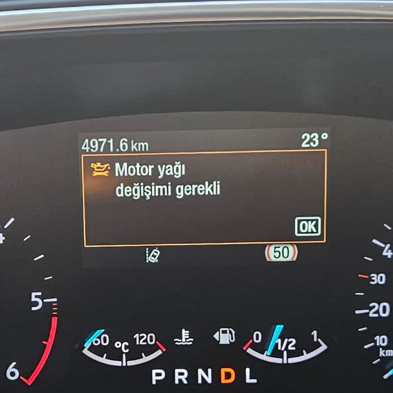 Sıfır Araçta Erken Yağ Değişimi Şoku: Trafikte Kullanmak Kusur Mu?