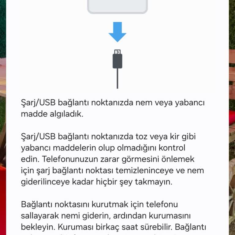 Samsung S24 Ultra'da Sürekli Nem Ve Yabancı Madde Uyarısı İle Şarj Sorunu