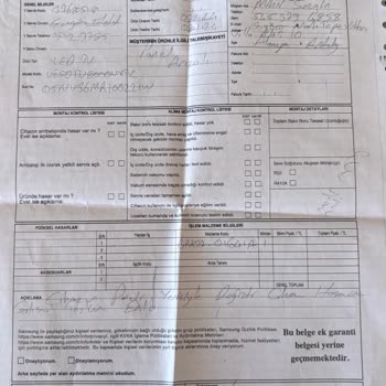 Samsung TV Panel Arızası Kısa Sürede İki Kez Tekrar Etti Değişim Talep Ediyorum