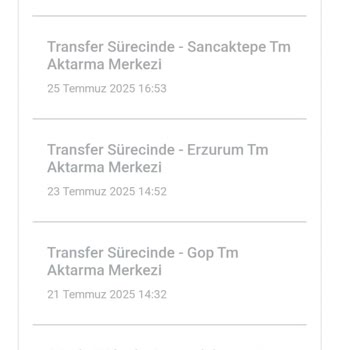 Kargom Yanlış Aktarma Merkezine Gönderildi Teslimat Gecikti