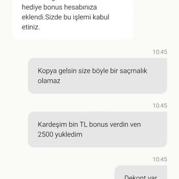 Yatırdığım Para Hesabıma Geçmedi, Bonus Teklifiyle Oyalandım