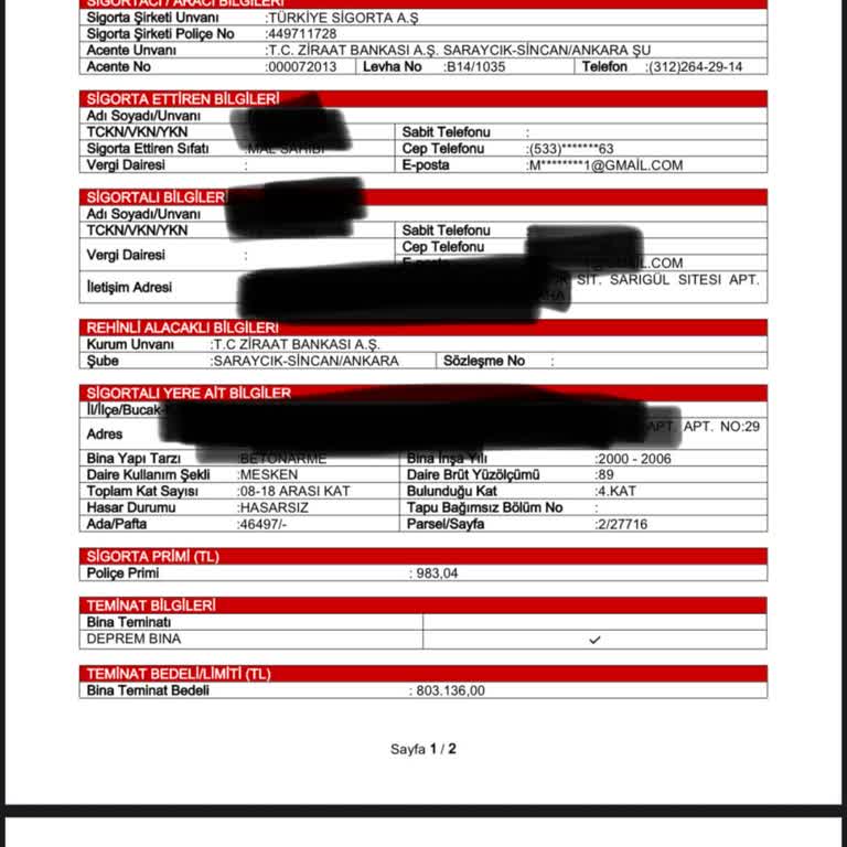 Kapatılan Konut Kredisine Ait DASK Poliçesinin Habersiz Yenilenmesi Ve Ücret İadesi Talebi