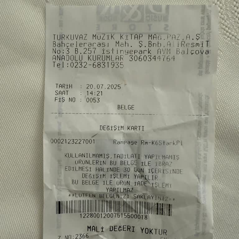 Mağaza Müdür Yardımcısının Saygısız Davranışı Ve Sorunun Çözümsüz Bırakılması