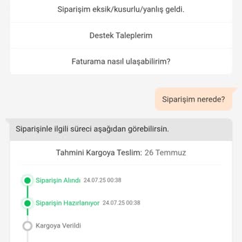 Trendyolmilla Siparişim Gönderilmiyor Asistan İse Cevap Vermiyor