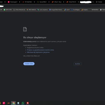 Natro Hostingde Sürekli Erişim Sorunları Yaşıyorum