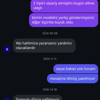 Yanlış Ve Hatalı Ürün, İade Talebime Dönüş Yok!