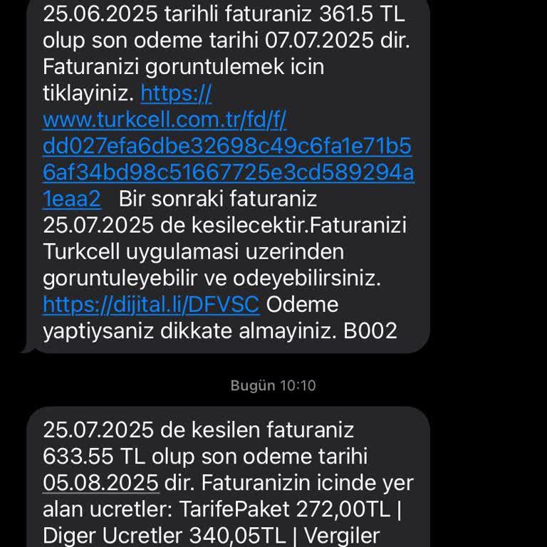 Turkcell Fazla Fatura Yansıtıyor Mu