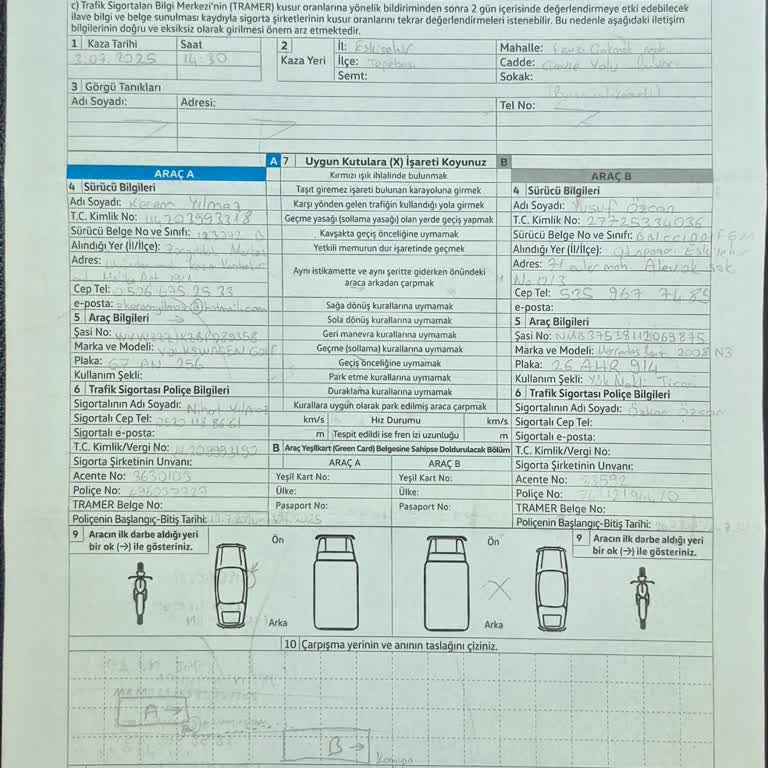 Kaza Sonrası Araç Teslimi Gecikti, Yetkili Onay Vermiyor