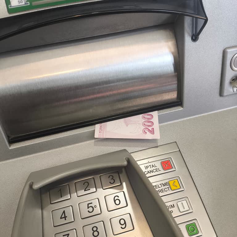 ATM'de Sıkışan Para Nedeniyle Mağduriyet Ve Geciken İşlem