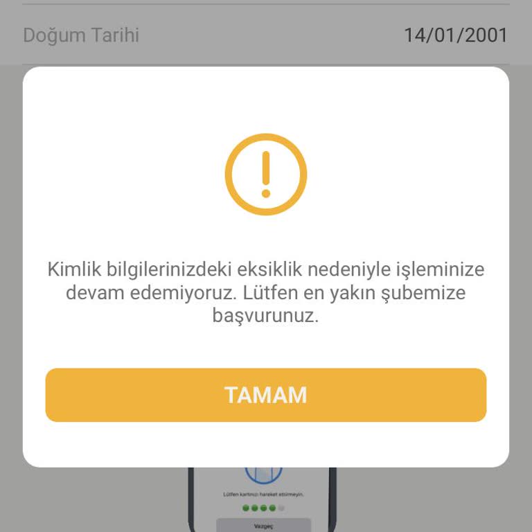 Mobil Uygulama Blokesi Sonrası Kimlik Doğrulama Sorunu Ve Şube Zorunluluğu