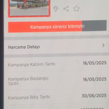 Kampanya Dahilindeki Akaryakıt Harcamasına Bankkart Lira Yatırılmadı