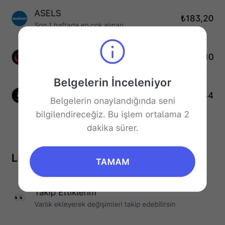 Belgelerim Onaylanmıyor, İşlem Yapamıyorum!
