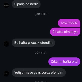 20 Gündür Kargoya Verilmeyen T-shirt Ve İlgisiz Mağaza