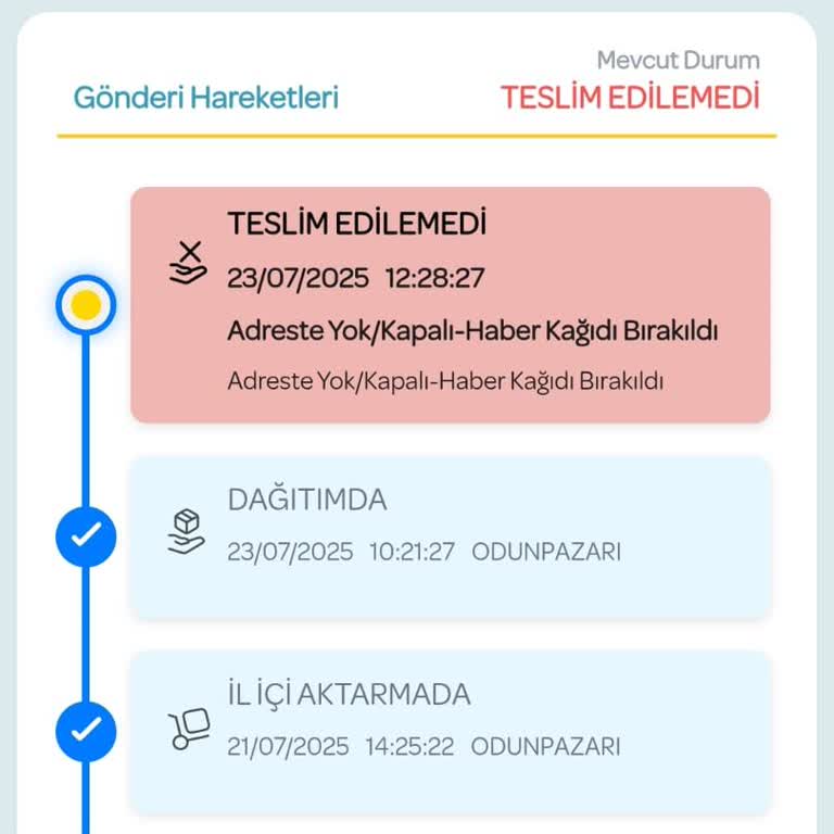 PTT Kargo'nun Kasıtlı Dağıtım Sorunları Ve Yanıltıcı Bilgilendirme