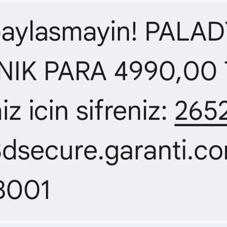 Siparişten Fazla Para Çekildi, Paramı Geri İstiyorum