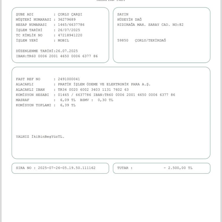 Para Yatırma Sonrası Mağduriyet Ve Destek Sorunu