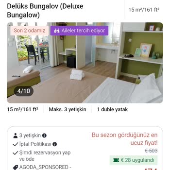 I Booked a Deluxe Bungalow on Agoda but It Had No Fridge as Advertised