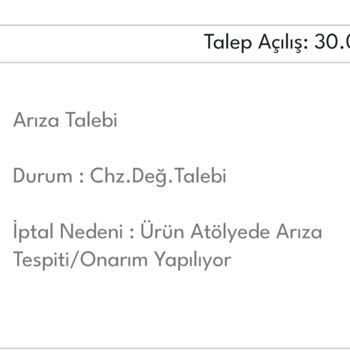 Vestel Televizyonumun Sürekli Arızalanması Ve Değişim Talebim