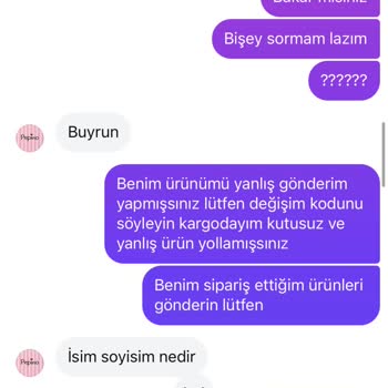 Yanlış Ürün Ve Kutusuz Gönderim Sonrası Haksız Ücret Talebi