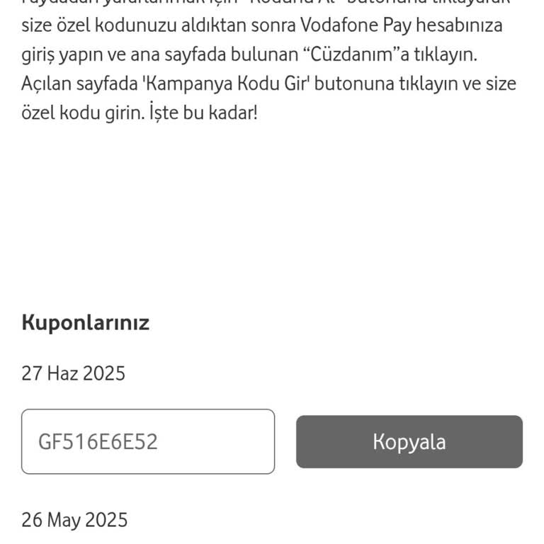 Premium Üyelik Avantajım Eksik: Kuponum Tanımlanmadı