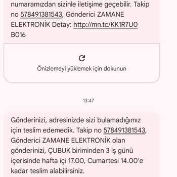 DHL Kargom Evdeyken Teslim Edilmedi Şube Ve Müşteri Hizmetleri İlgisiz