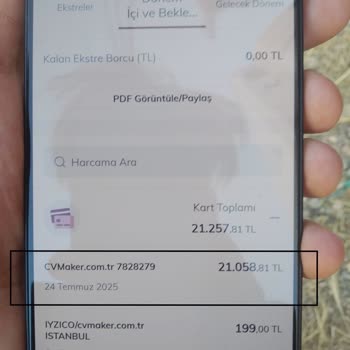 CV Maker İzinsiz Ve Yüksek Tutarla Yapılan Üyelik Ücretleri Ve Bilgilendirme Eksikliği