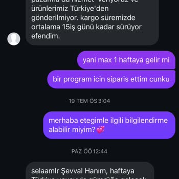 Teslim Edilmeyen Sipariş Ve Kapanan İletişim Kanalları Nedeniyle Yaşanan Mağduriyet