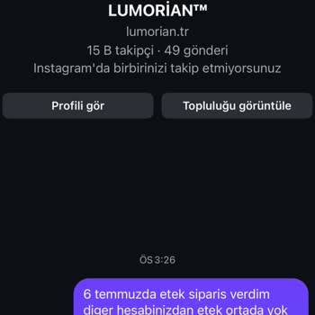 Teslim Edilmeyen Sipariş Ve Kapanan İletişim Kanalları Nedeniyle Yaşanan Mağduriyet