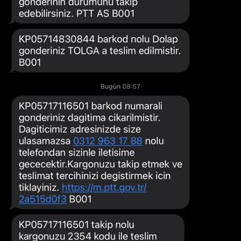 Teslim Edilmeden Teslim Edildi Gösterilen Kargom Ve Ulaşılamayan Şube